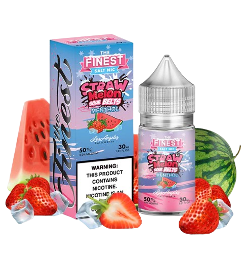 Straw Melon Sour Menthol Salt