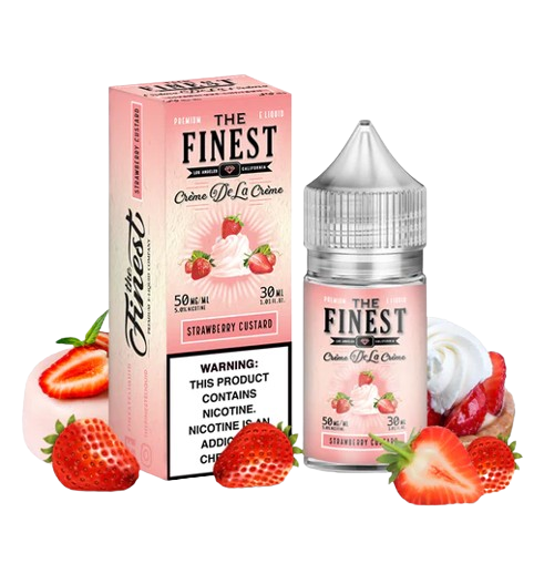 Strawberry Custard Salt