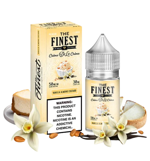 Vanilla Almond Custard Salt