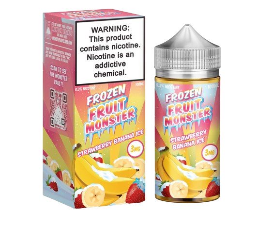 Fruit Monster - Strawberry Banana Ice