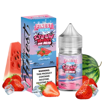 Straw Melon Sour Menthol Salt
